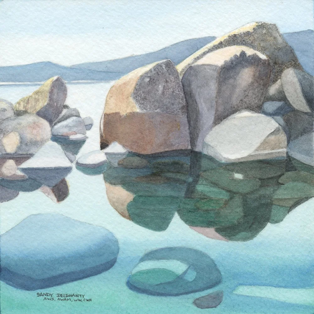  “Sand Harbor Reflections” 