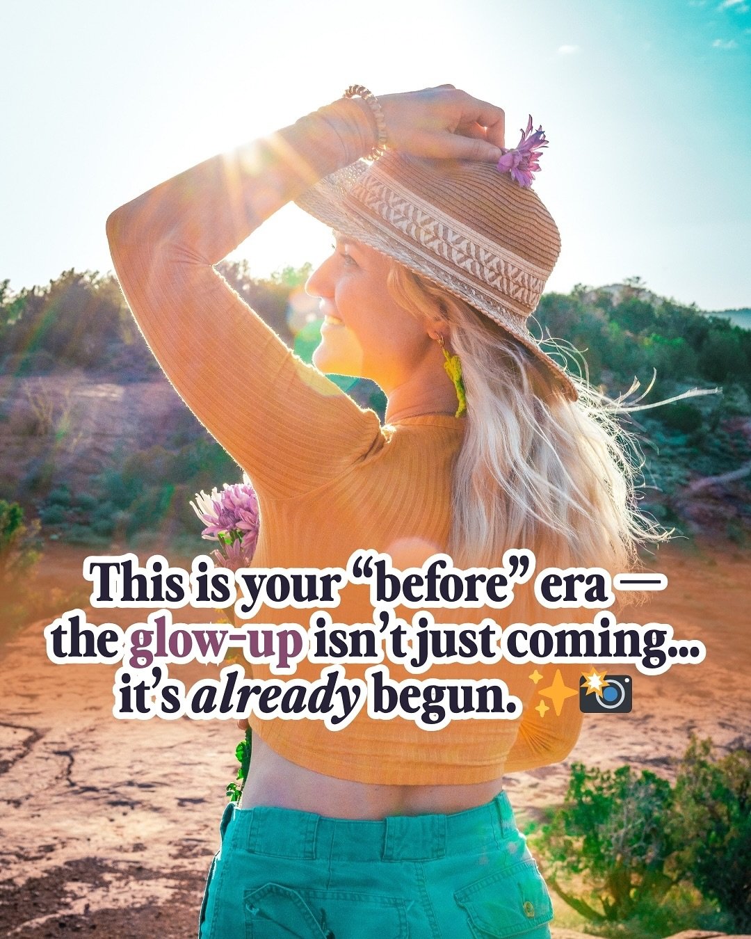 Normalize screenshotting your &ldquo;before.&rdquo; 📸
Because the &ldquo;after&rdquo; is already in motion&hellip;
And you&rsquo;ll want receipts for how far you&rsquo;ve come. 👀✨

This post is your energetic declaration. 
Not because you need proo