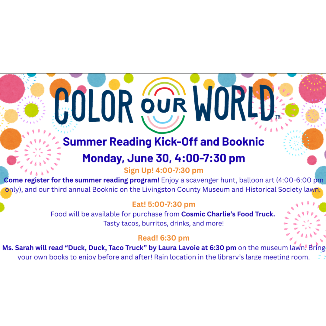 Summer Reading Kick-Off and Booknic