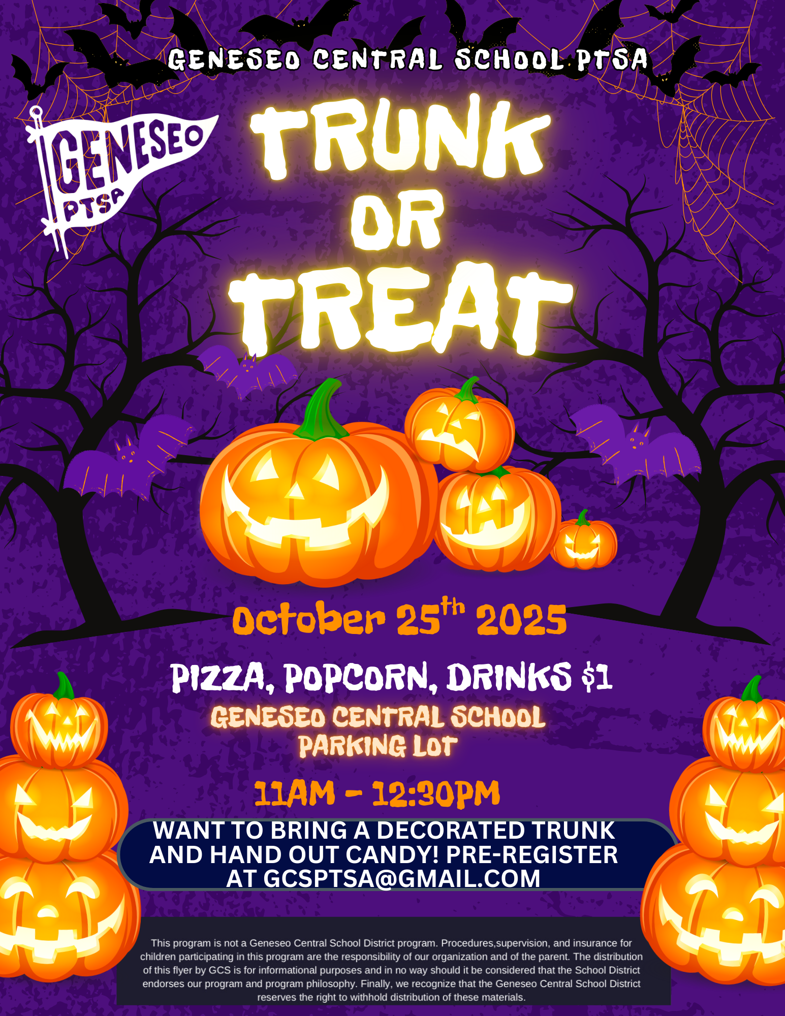 Geneseo School Trunk or Treat