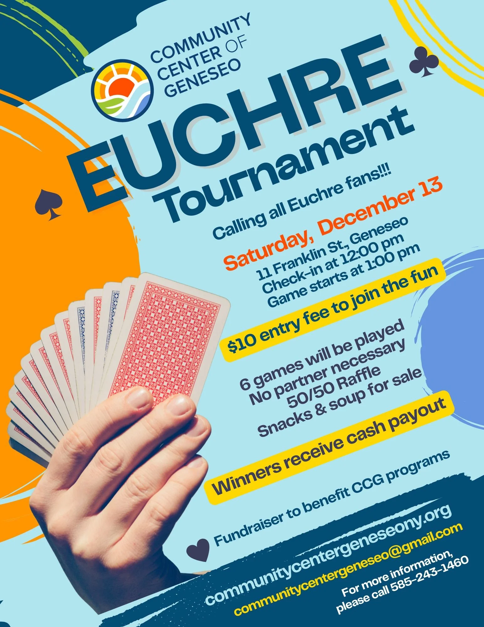 CCG Euchre Tournament