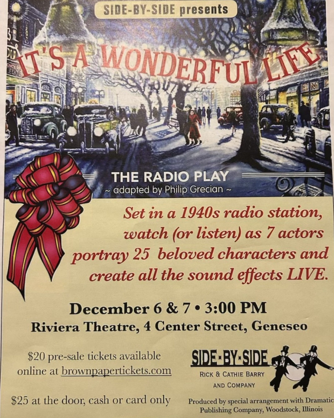 It’s a Wonderful Life at Riviera Theater 