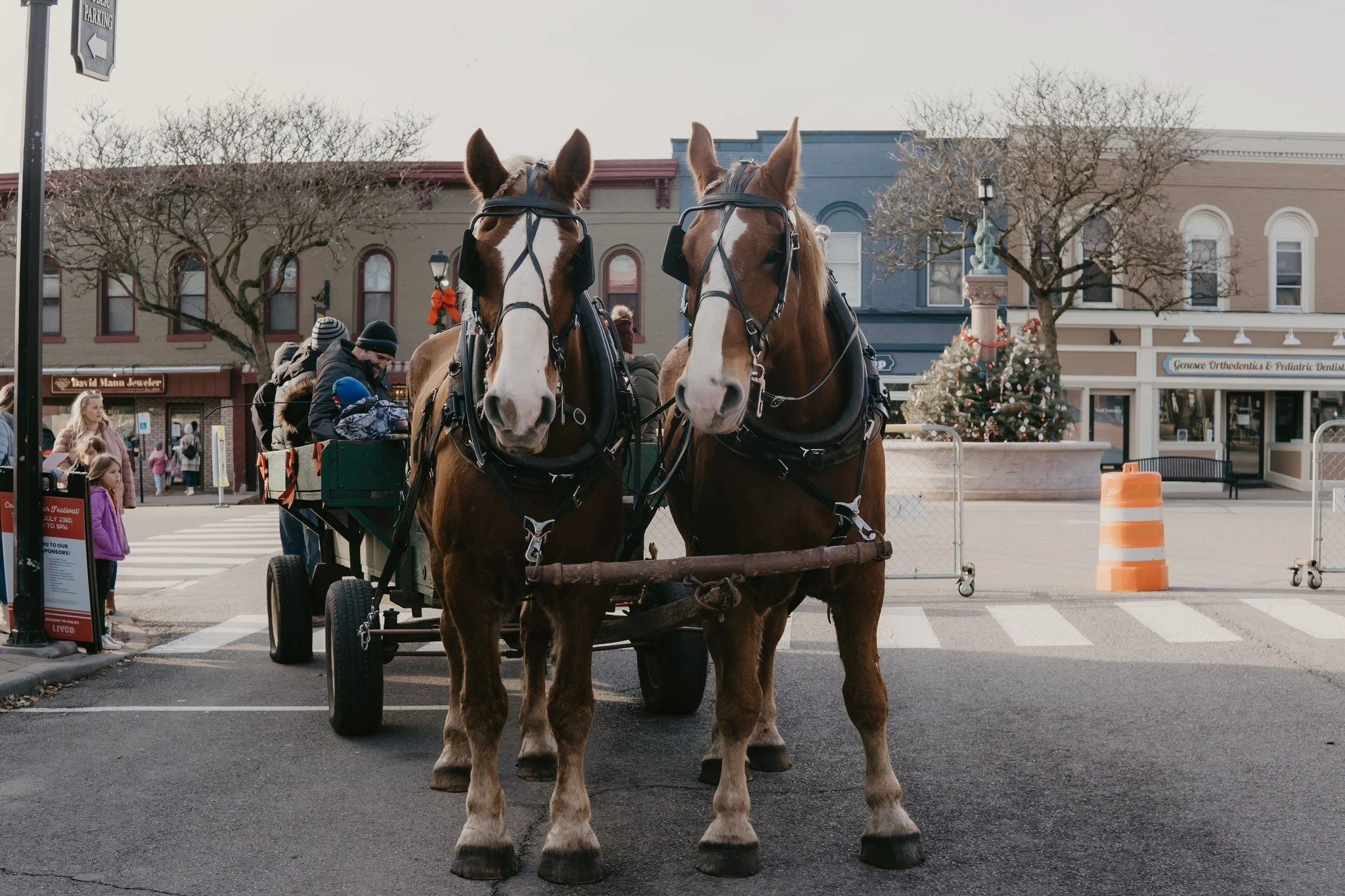 The holidays are officially in full swing here in Geneseo!

@sunygeneseo students: don't miss out on the festivities before you leave for break! Here's what's in store this Saturday 12/13: 

🍪Cookie Stroll: Stroll the downtown shops &amp; collect a 