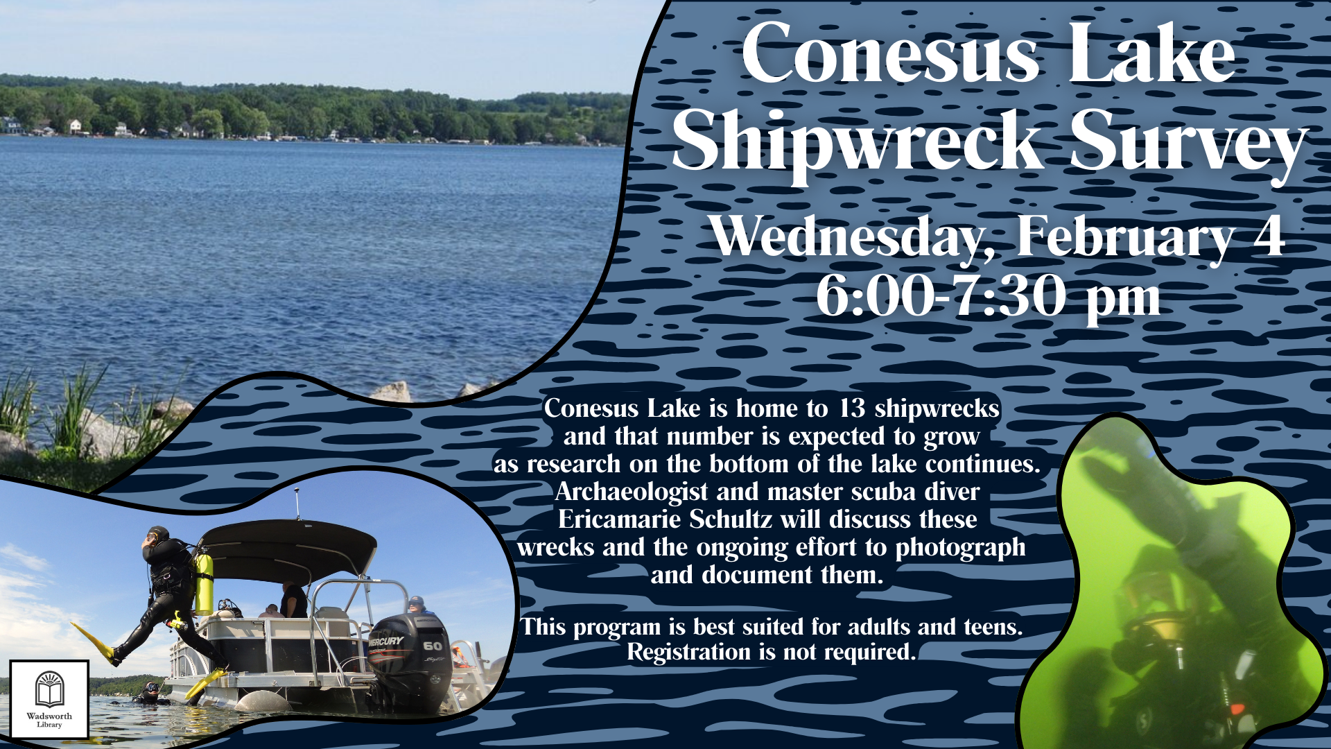 Conesus Lake Shipwreck Survey