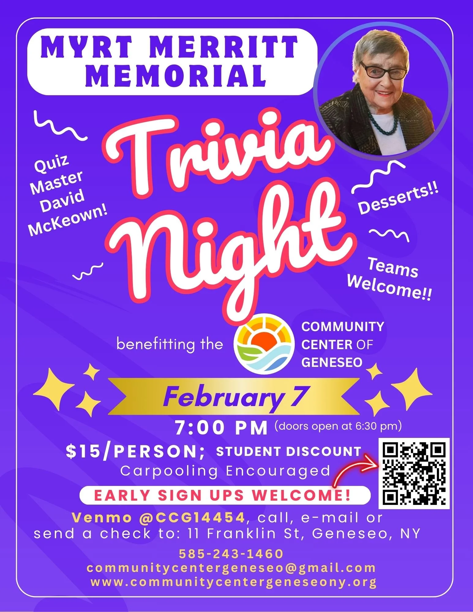 Myrt Merritt Memorial Trivia Night