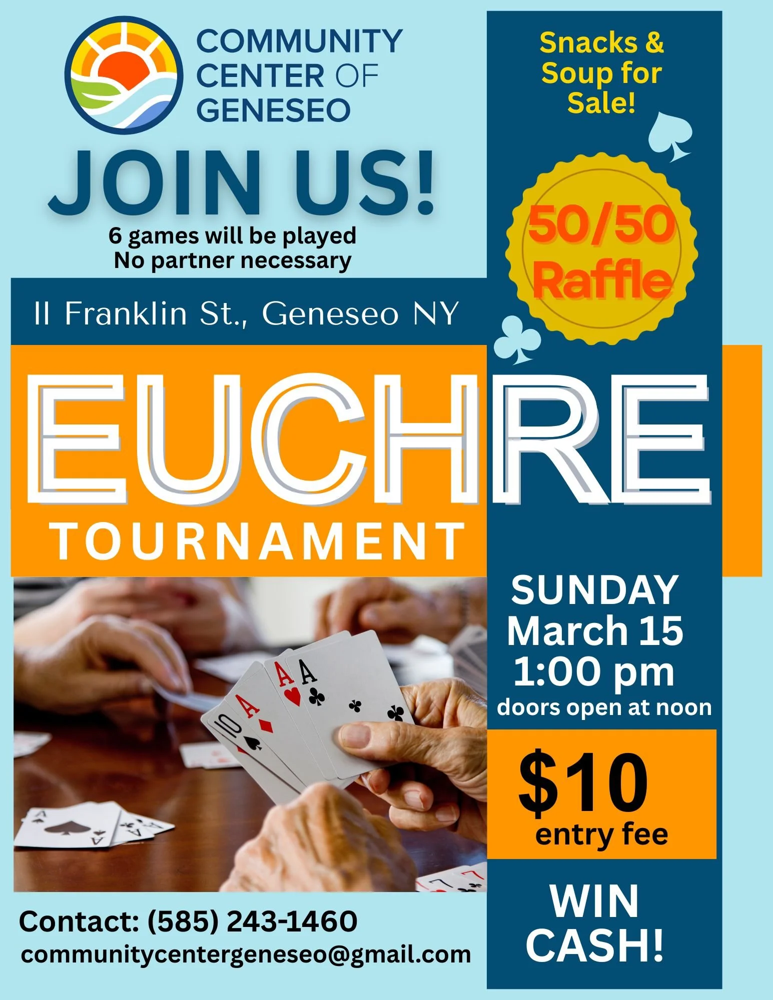 CCG Euchre Tournament