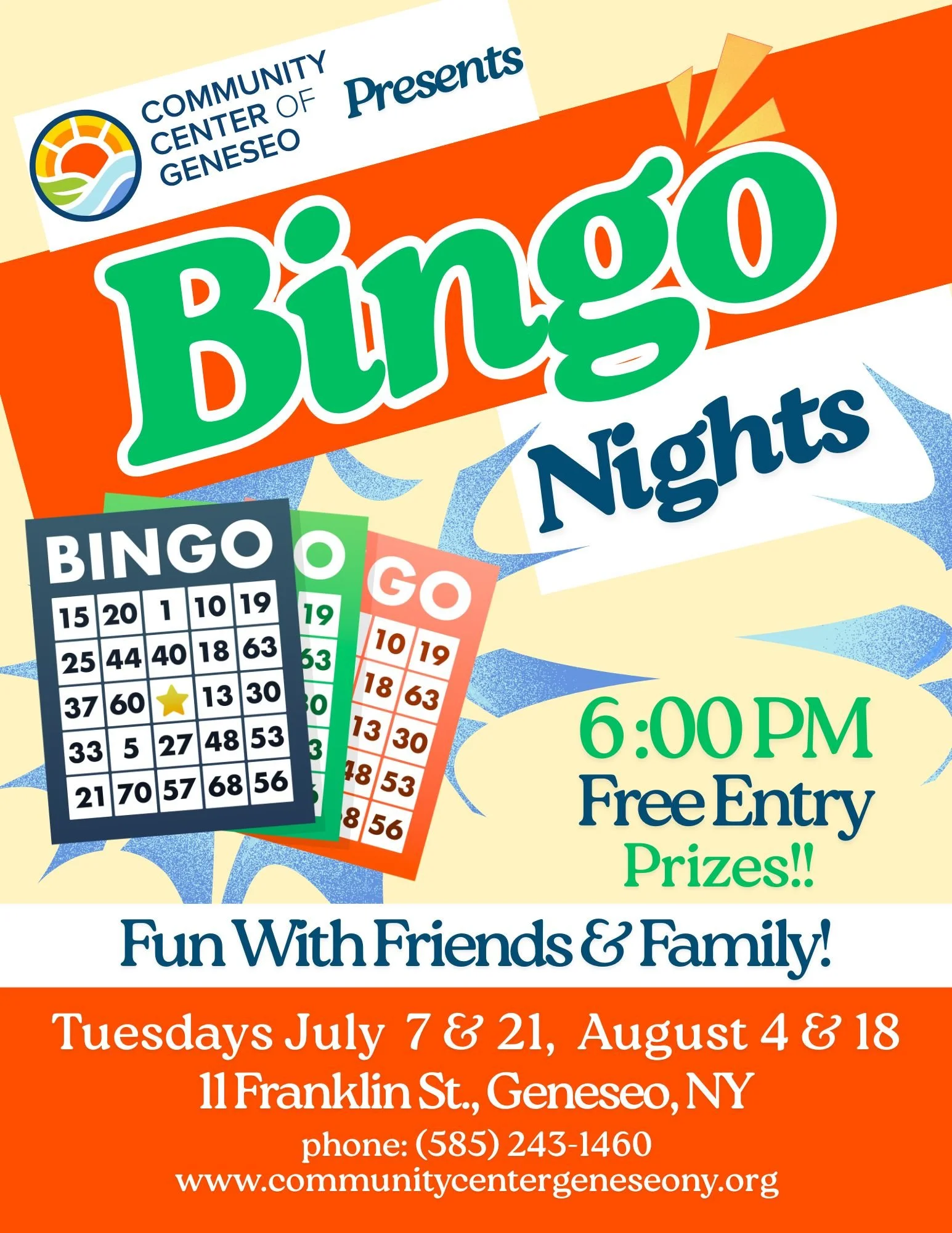 Bingo Nights at CCG