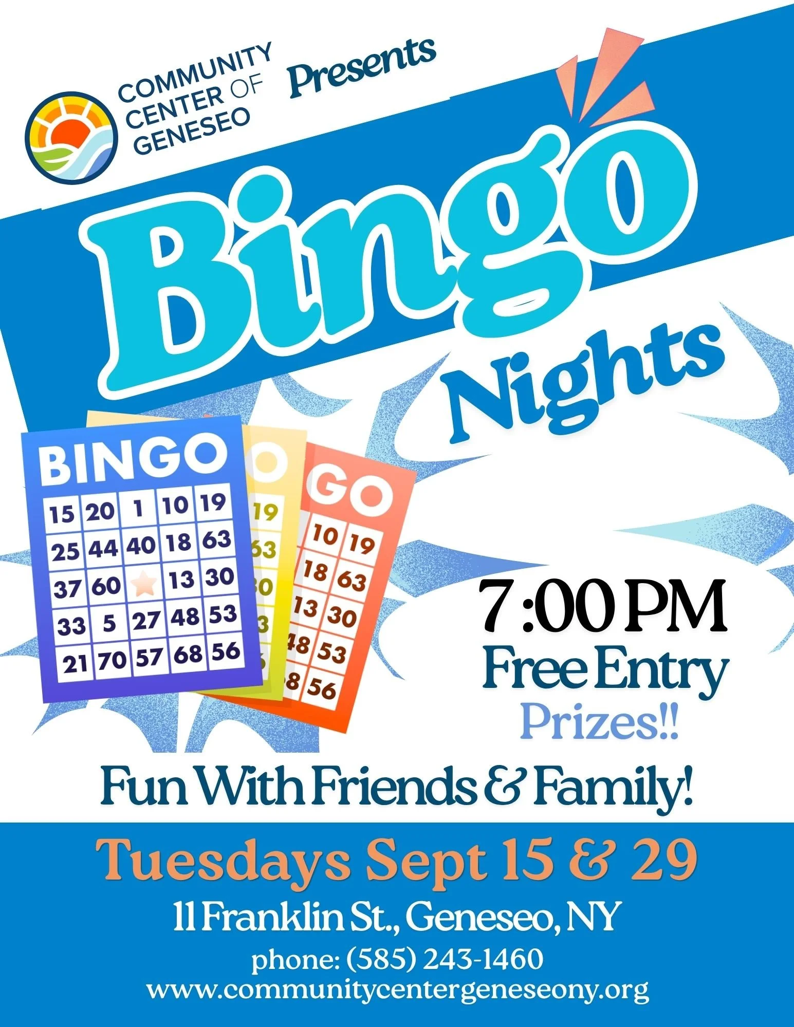 Bingo Nights at CCG