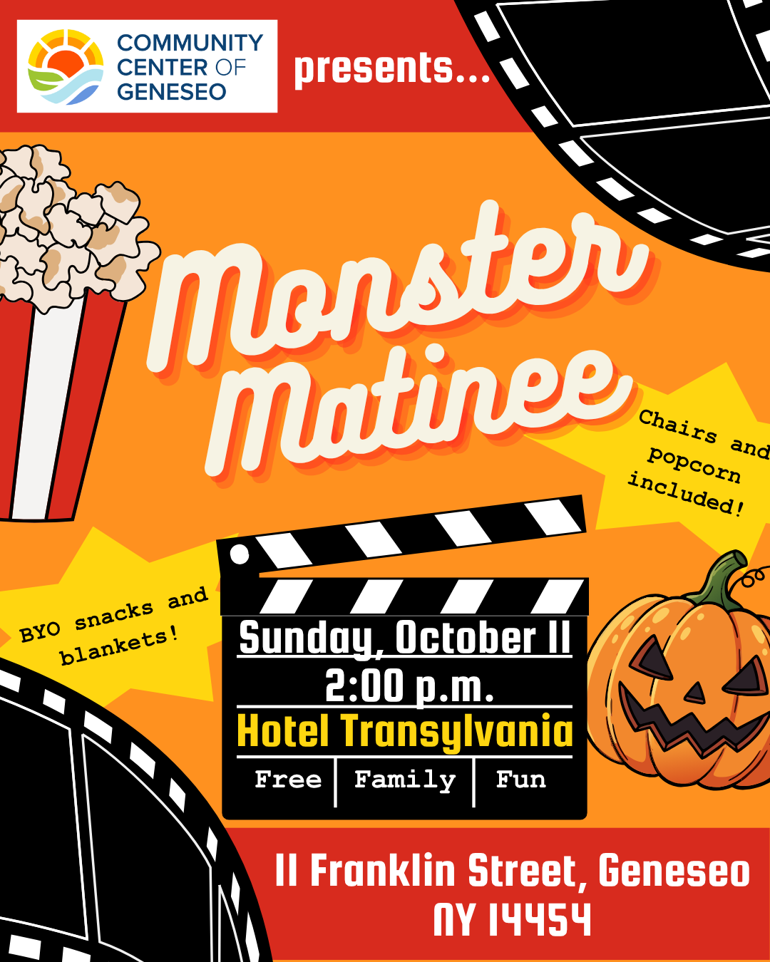 Monster Matinee Family Movie Night