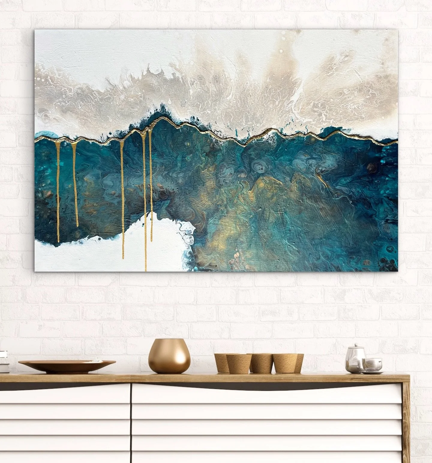 Elevation Series - Elevated + Reflective

There&rsquo;s a difference between creating to fill a canvas&hellip; and creating with intention.

This new series marks a shift for me.

Less embellishment.
More restraint.
More design.
More meaning.

I&rsqu