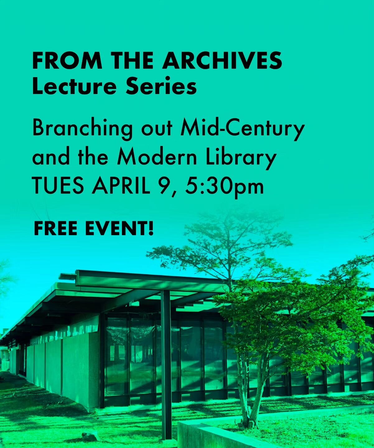 Your favorite lecture series is back! From The Archives presented by Docomomo Wisconsin. Join us at the Milwaukee Public Library in the Rare Books Room on the 2nd floor at 5:30pm to browse plans and archive materials from the addition and branches be