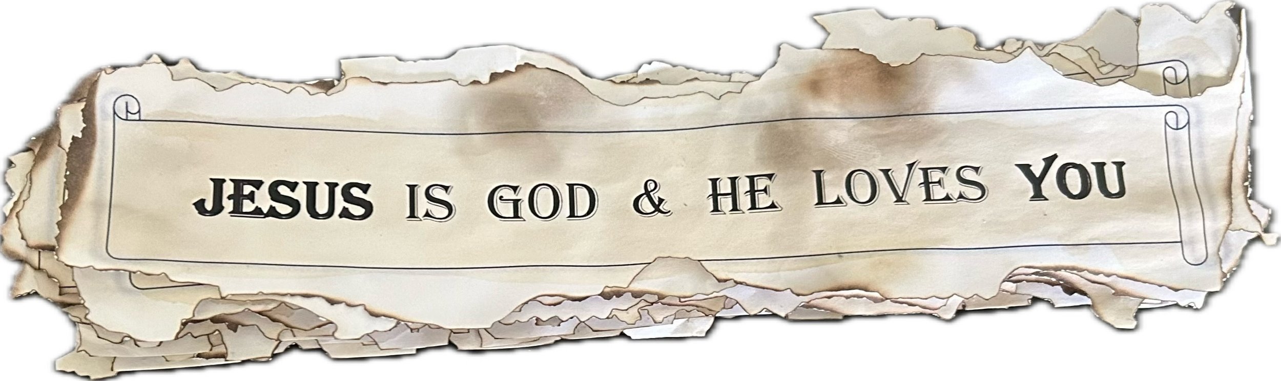 Jesus is God & He Loves You