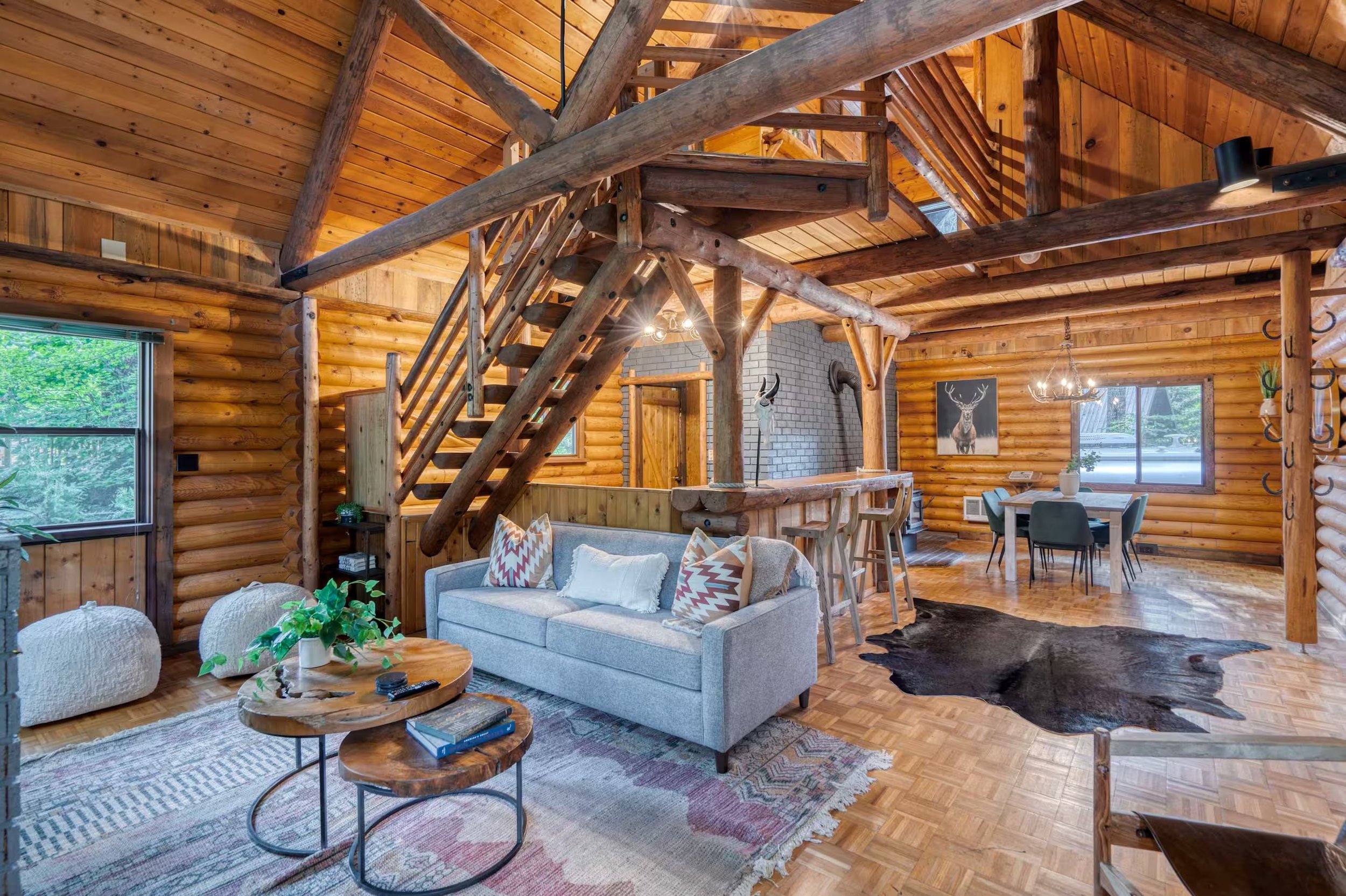 Main Cabin Living Room