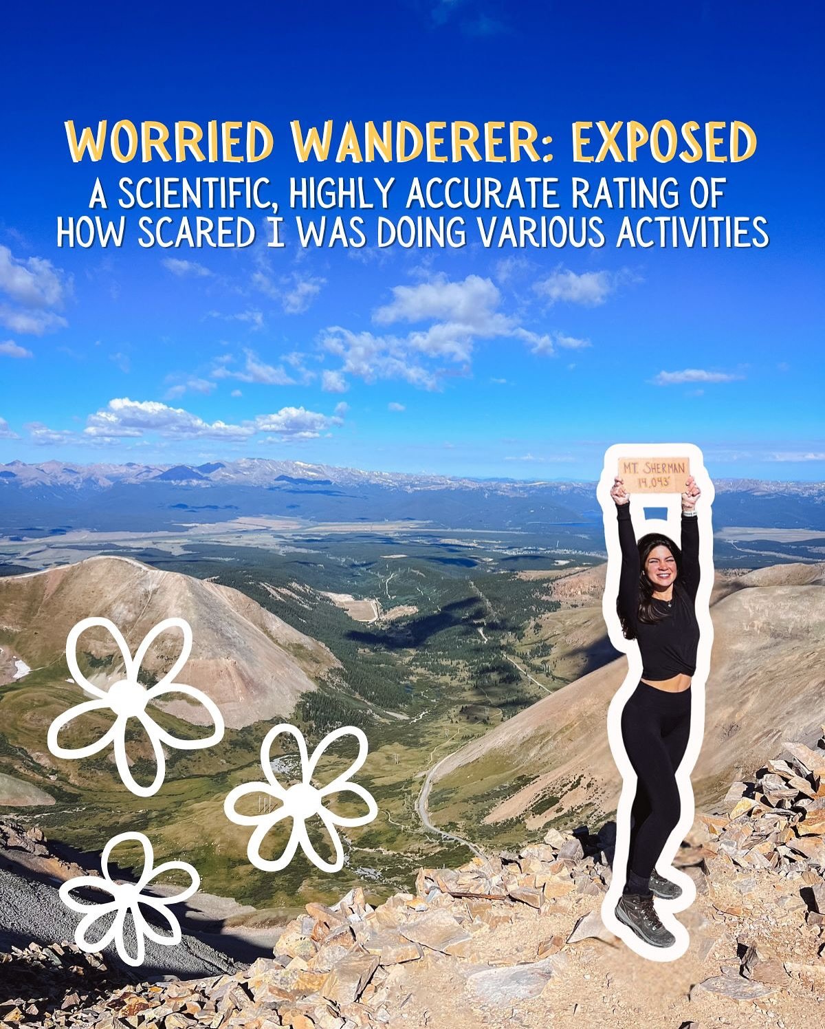 Not all outdoor activities are created equal.
Some are peaceful. Some are terrifying.

Here&rsquo;s my completely objective and highly professional fear ranking of some adventures I&rsquo;ve done recently.

Enjoy 😅