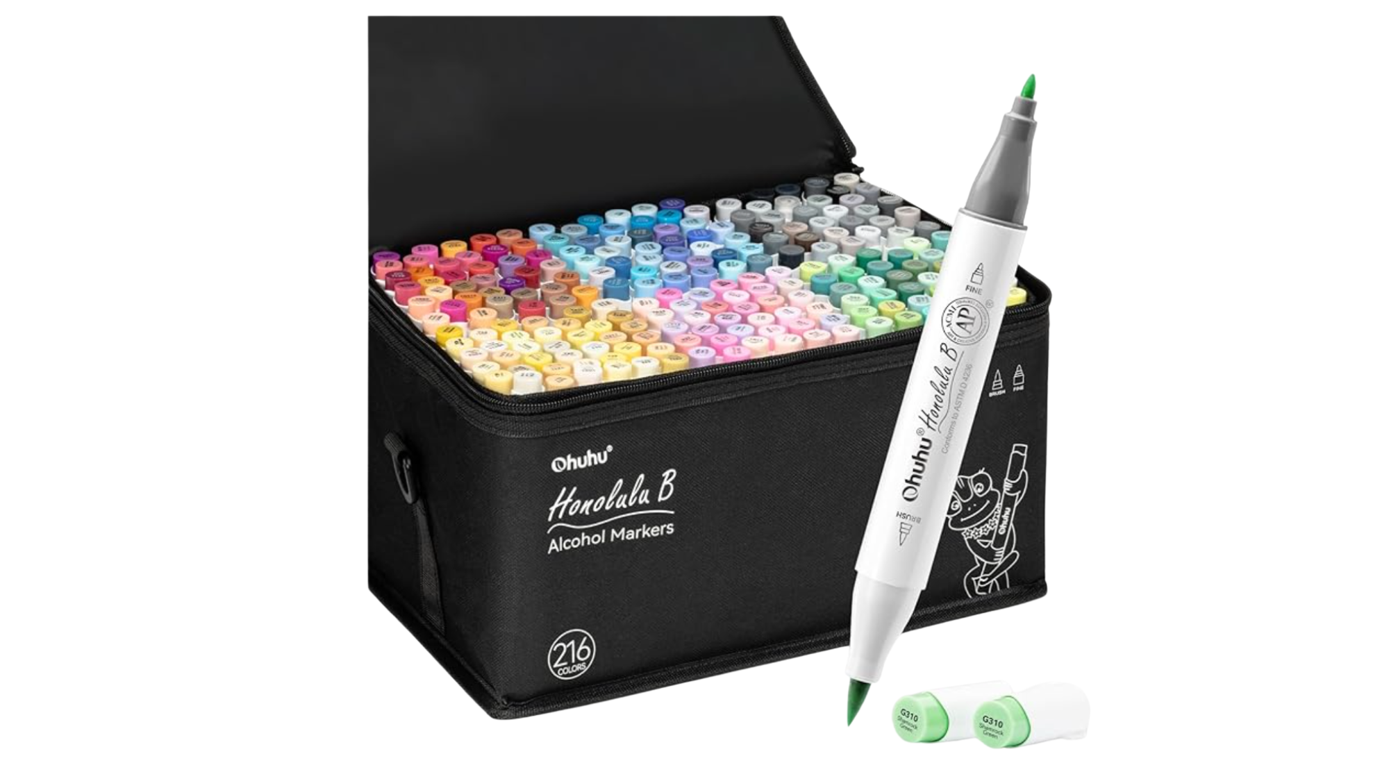 Ohuhu Honolulu B Markers (216 colors)