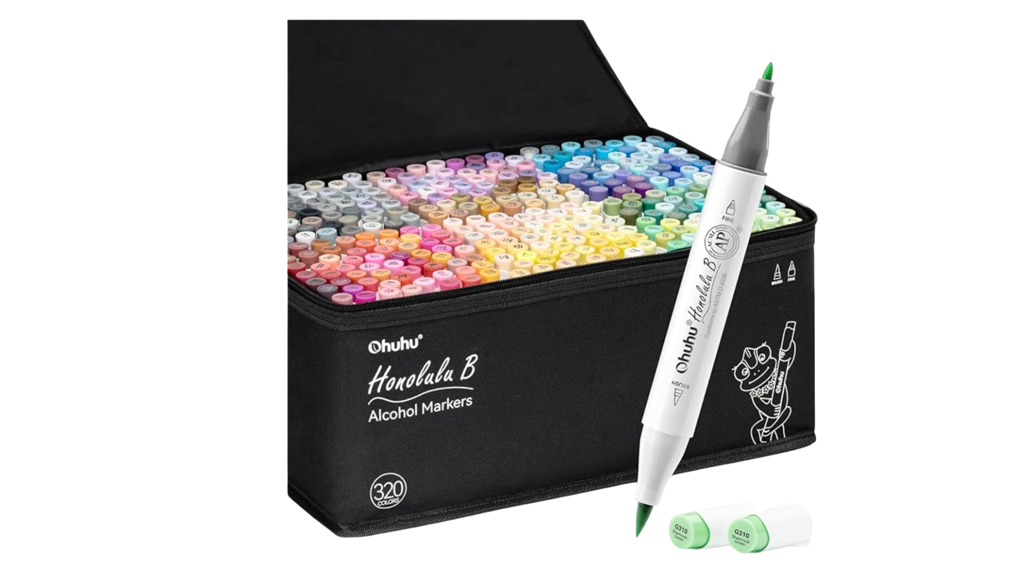 Ohuhu Honolulu B Markers (320 colors)