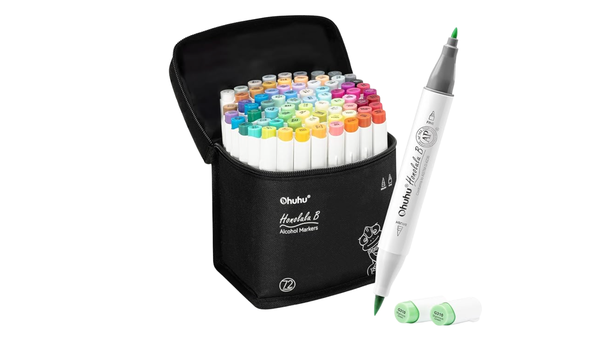 Ohuhu Honolulu B Markers (72 colors)