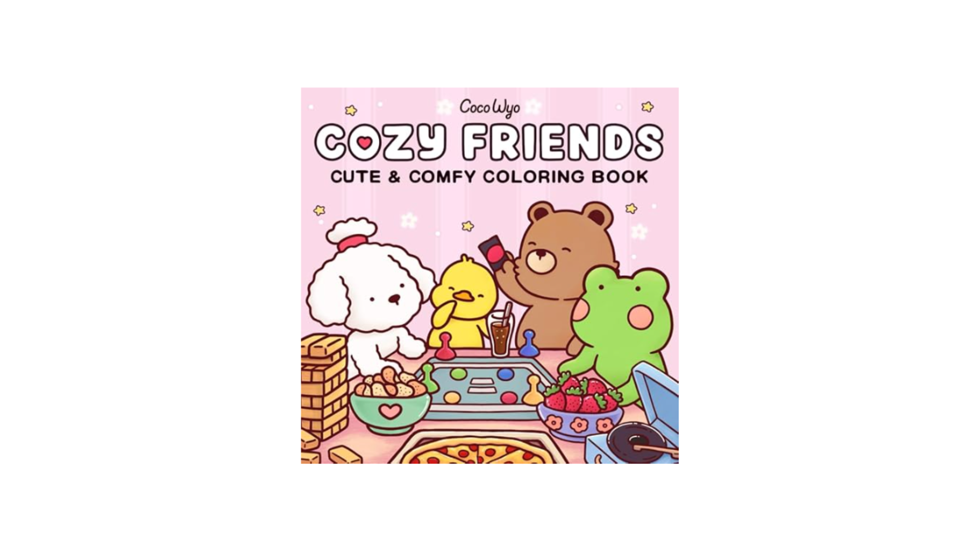 Cozy Friends Coloring Book