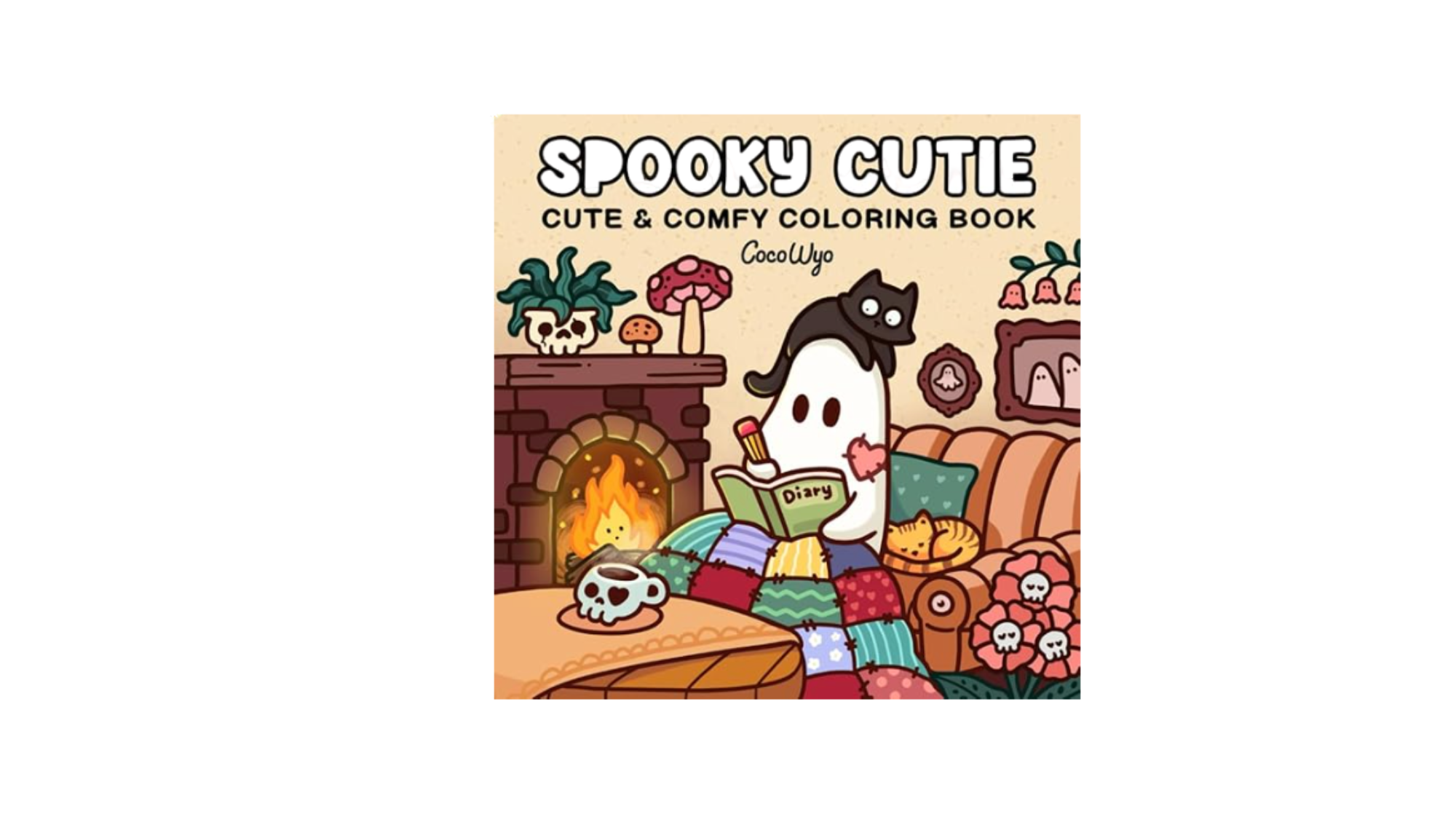 Spooky Cutie Coloring Book