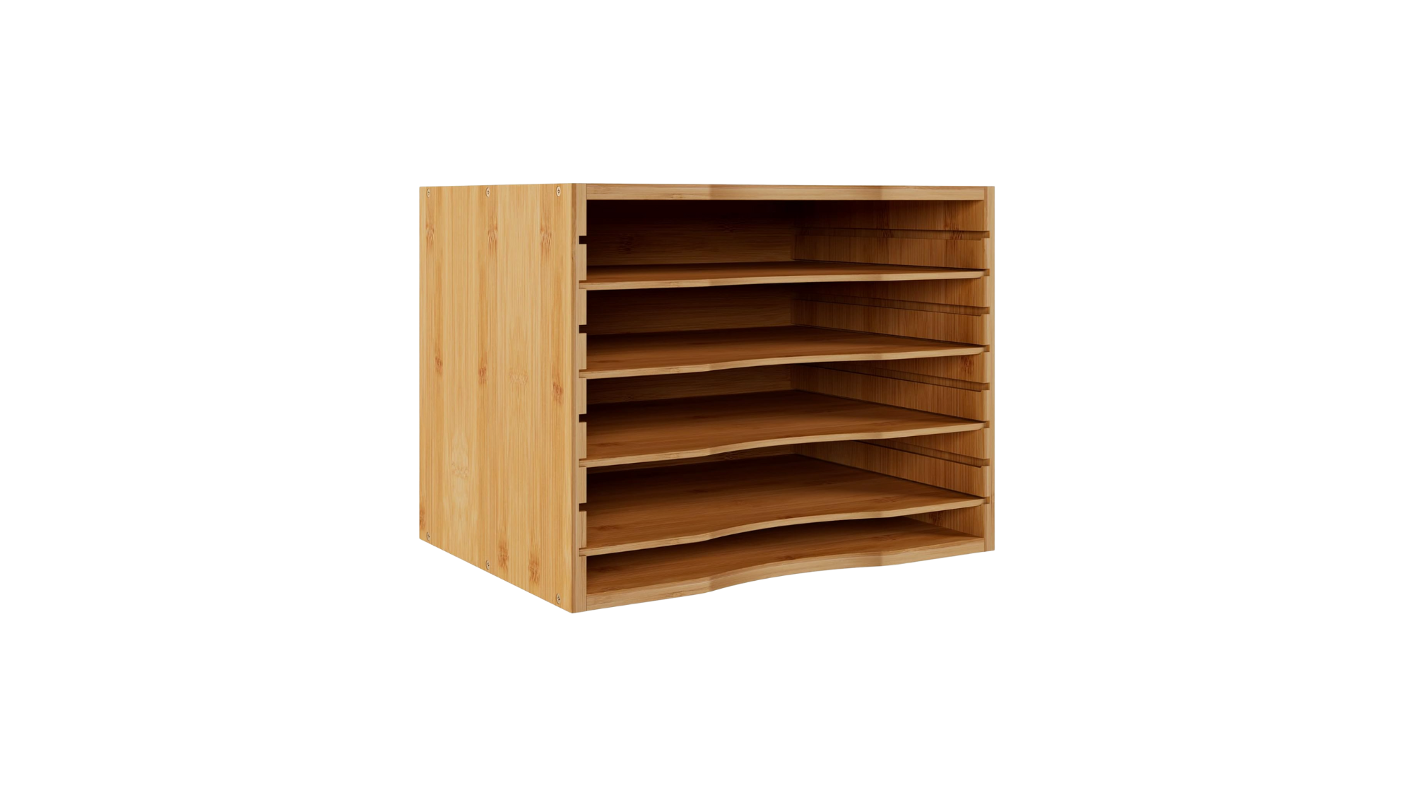 Bamboo 5 Tier Desktop Organizer