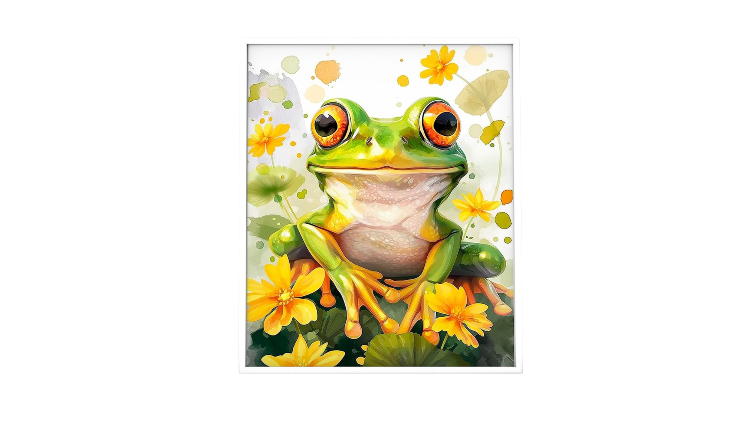 Frog Paint by Numbers Kit