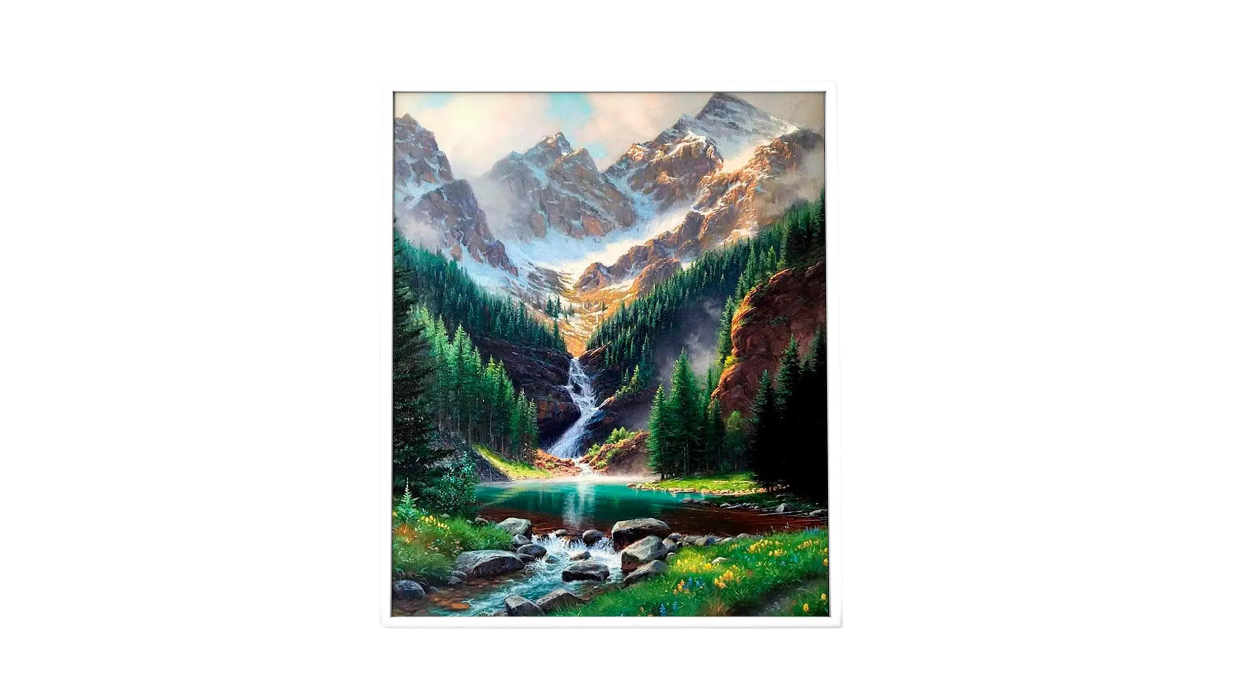 Mountain Landscape Paint by Numbers Kit
