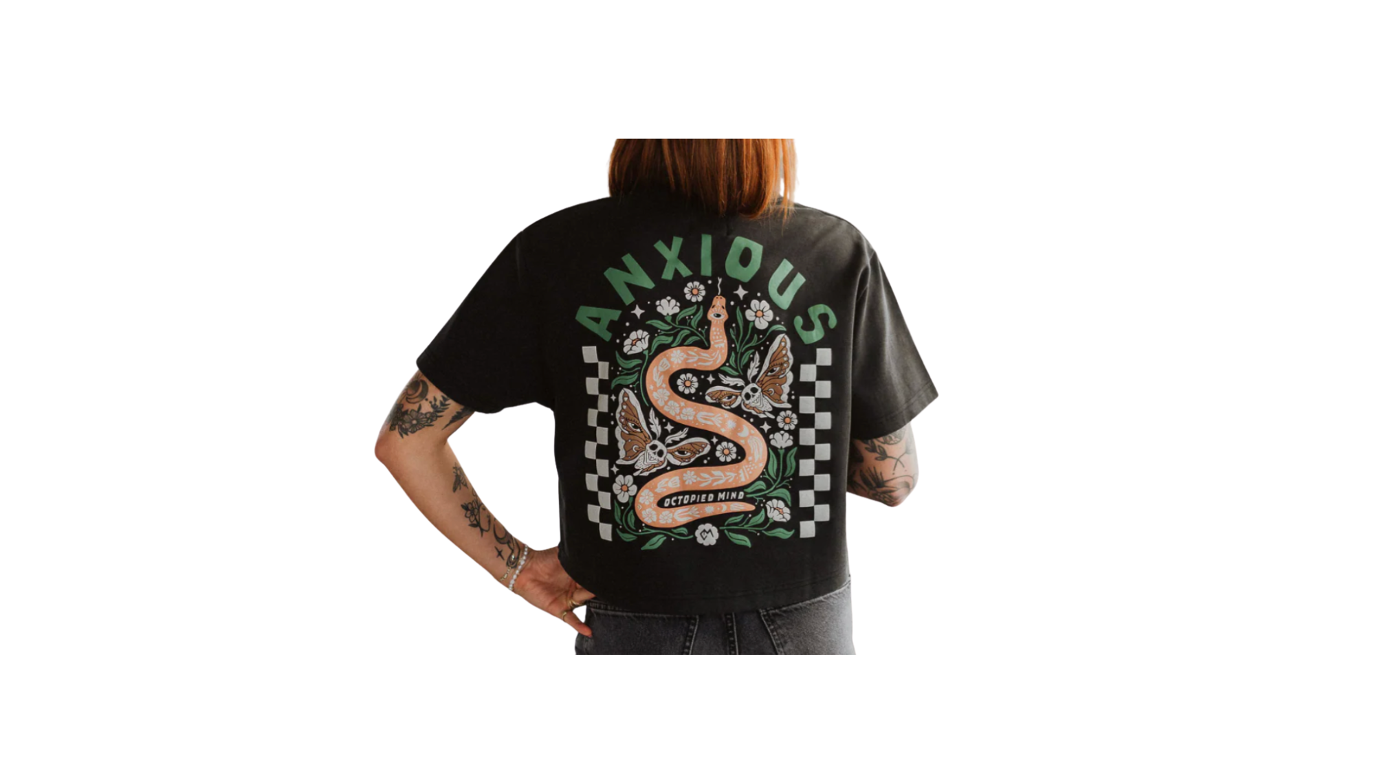 Octopied Mind Heavy Weight Vintage TShirt