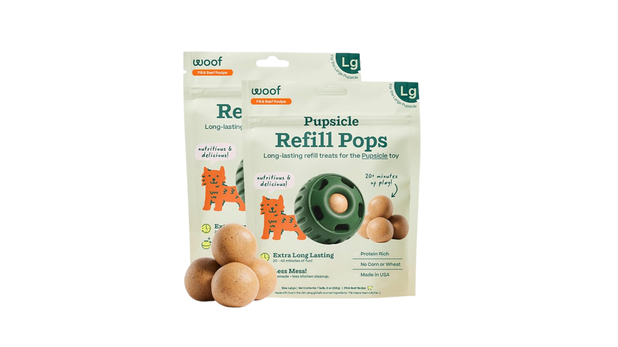 WOOF Pupsicle Refill Pops