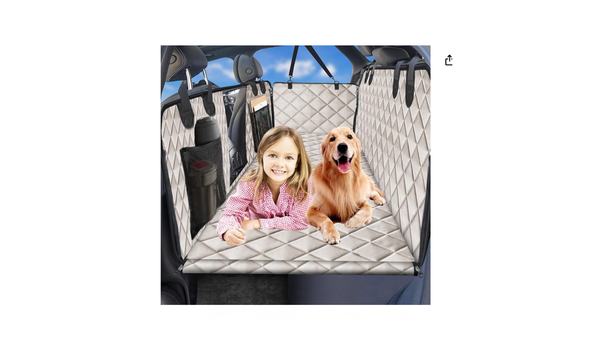 Back Seat Extender for Dogs