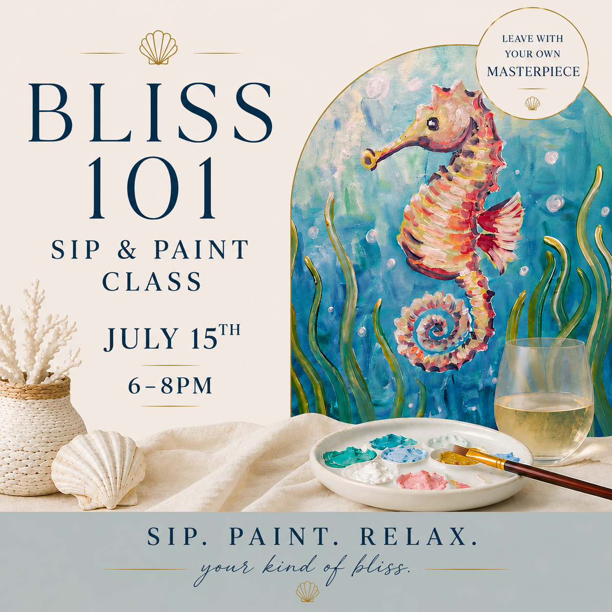 Paint & Sip with Tracy Lewin