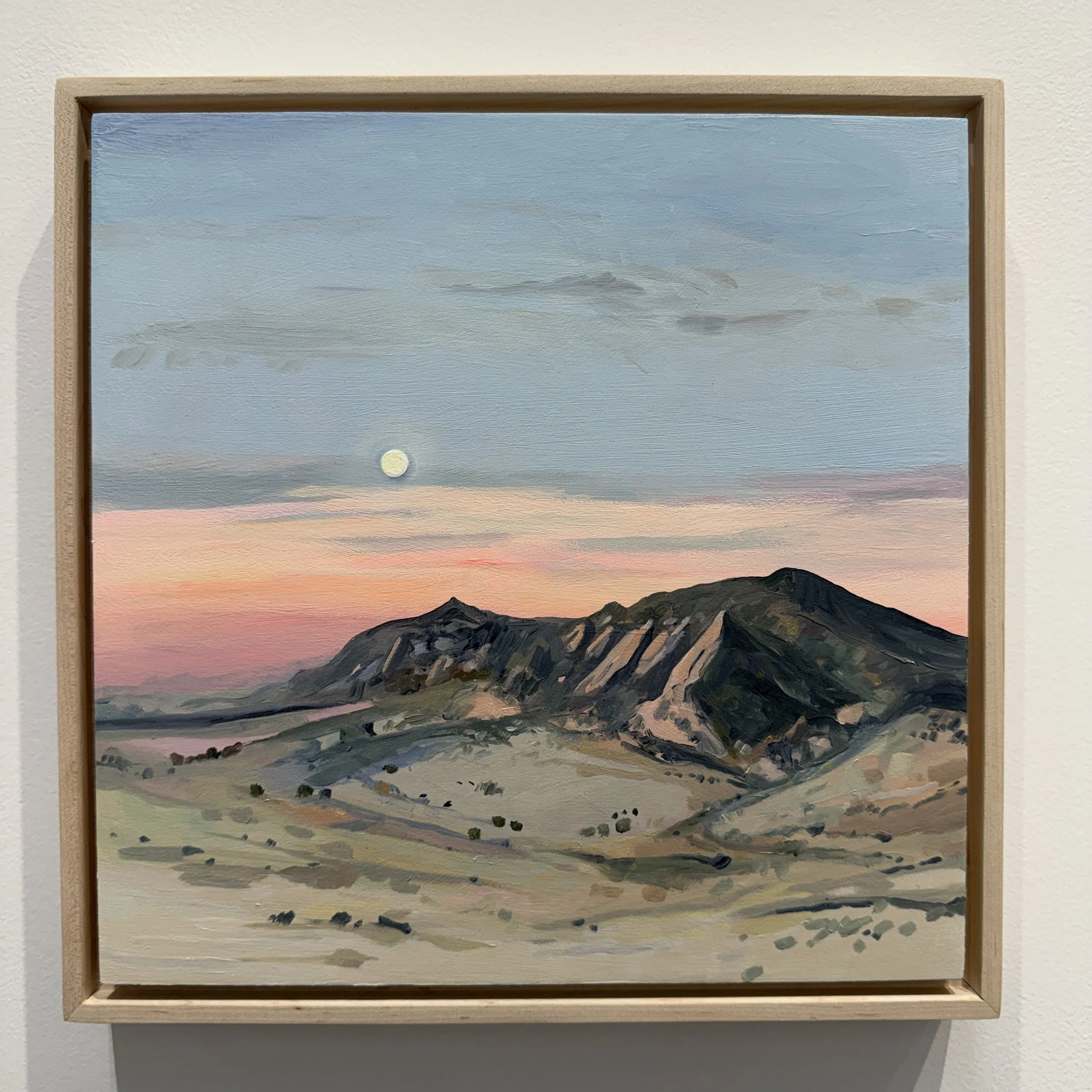 "Moon over the Flatirons" by Richelle Cripe