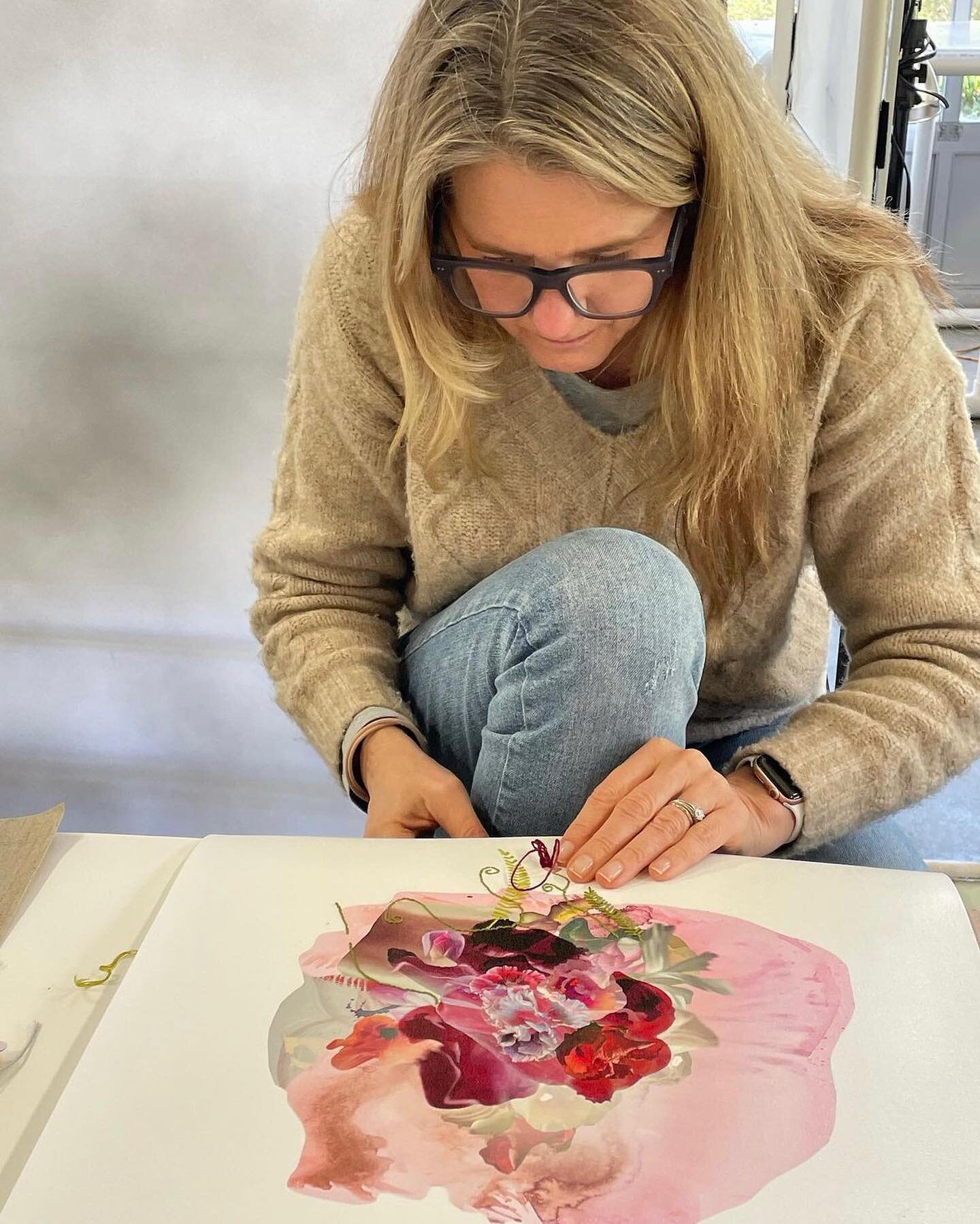 We are so excited to welcome Melissa Louch to our studio community! Melissa is a talented mixed media artist, and often collaborates with artist and friend @carolpatriciapaquet. Come by and check out Melissa&rsquo;s wonderful art!

 #thecrowdcollecti