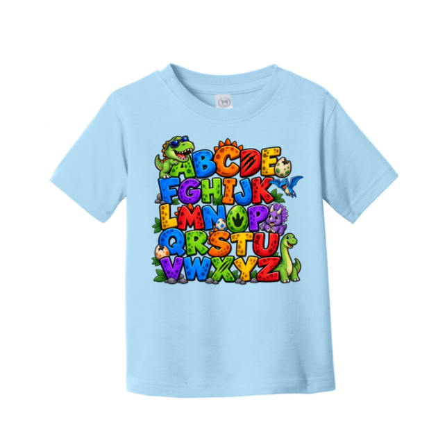 Dinosaur Alphabet T-Shirt