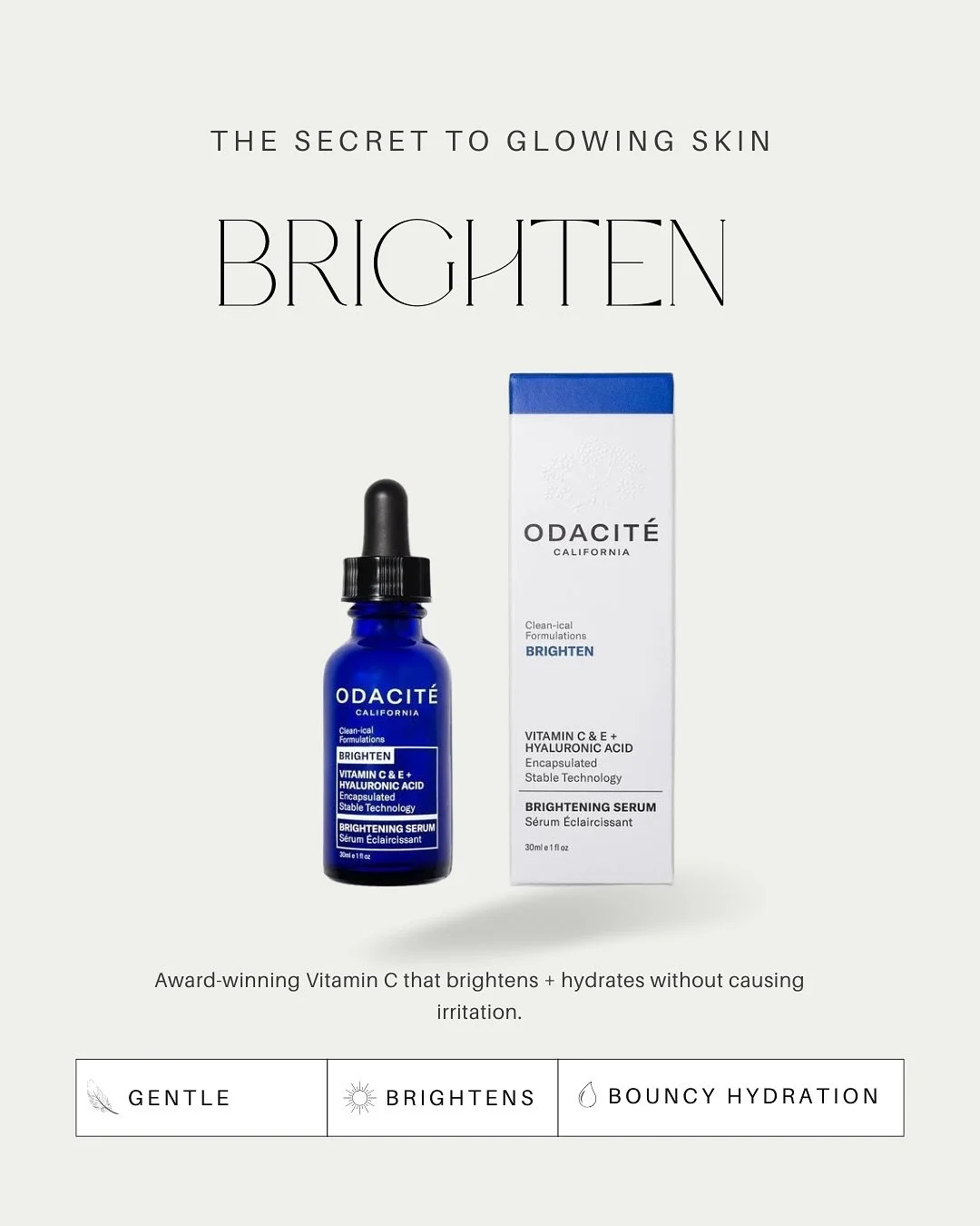 Gentle actives that actually work

I really love these Odacit&eacute; serums, and my clients who use them absolutely swear by them. They&rsquo;re safe, gentle, and effective, perfect for anyone who wants results without the irritation that sometimes 