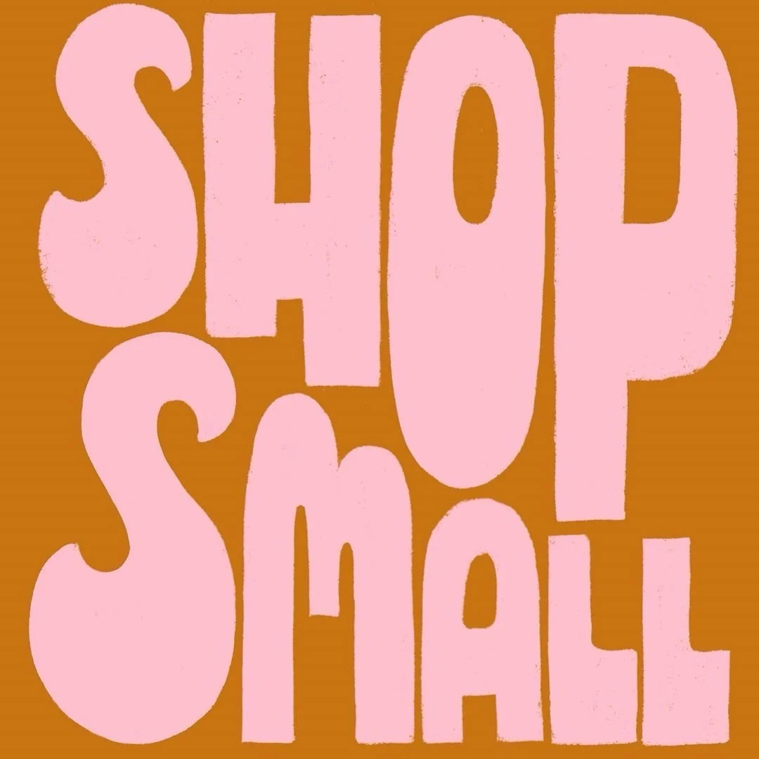 Happy Small Business Saturday! Shop local and shop small this weekend. 💟