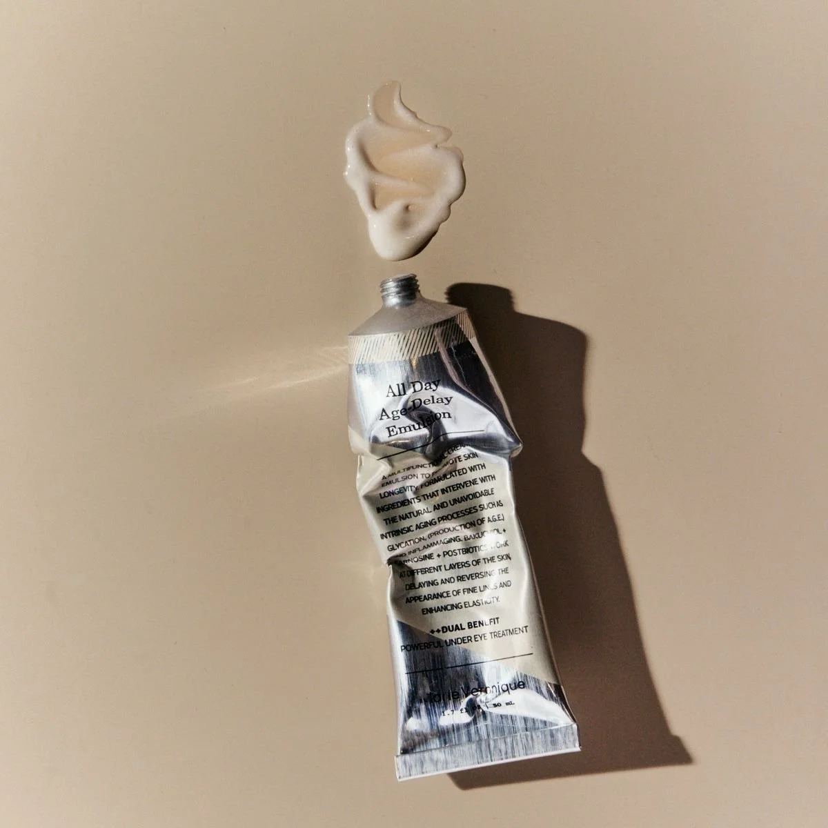 @marieveronique_  Age-Delay Emulsion has earned a permanent spot in my routine. Lightweight but seriously hydrating, it tackles fine lines and hyperpigmentation with cutting-edge longevity ingredients (bakuchiol + carnosine + postbiotics) that work a