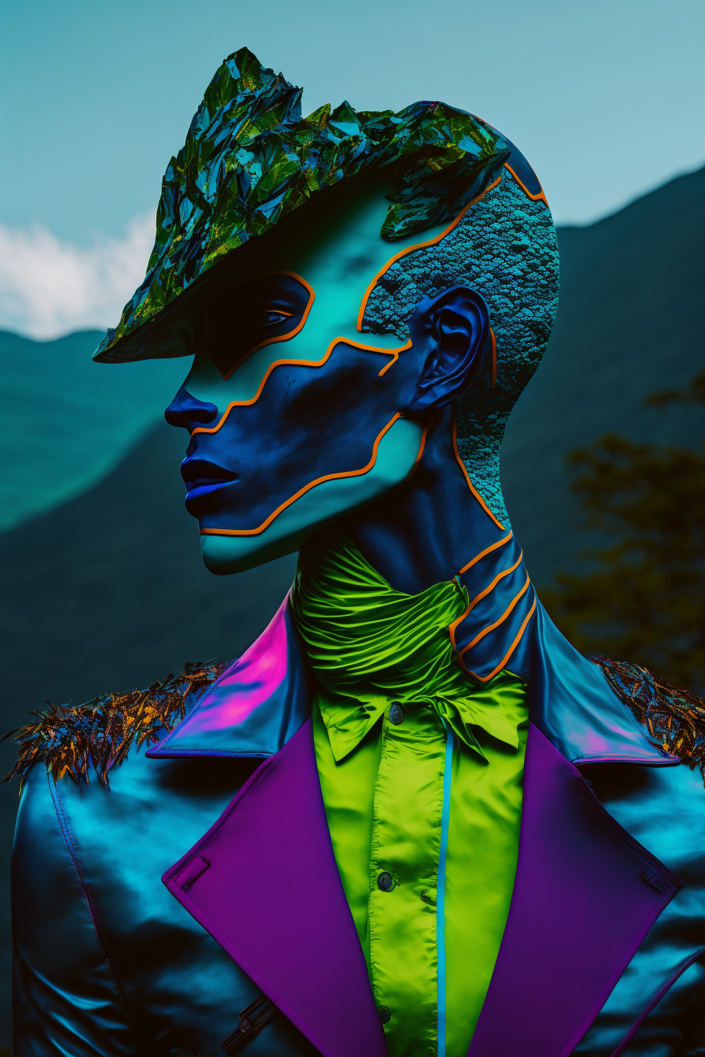 Binplants_an_enamelled_mannequin_materialising_in_the_mountains_f81864c2-710c-49cc-9961-2b339a456d5e.png