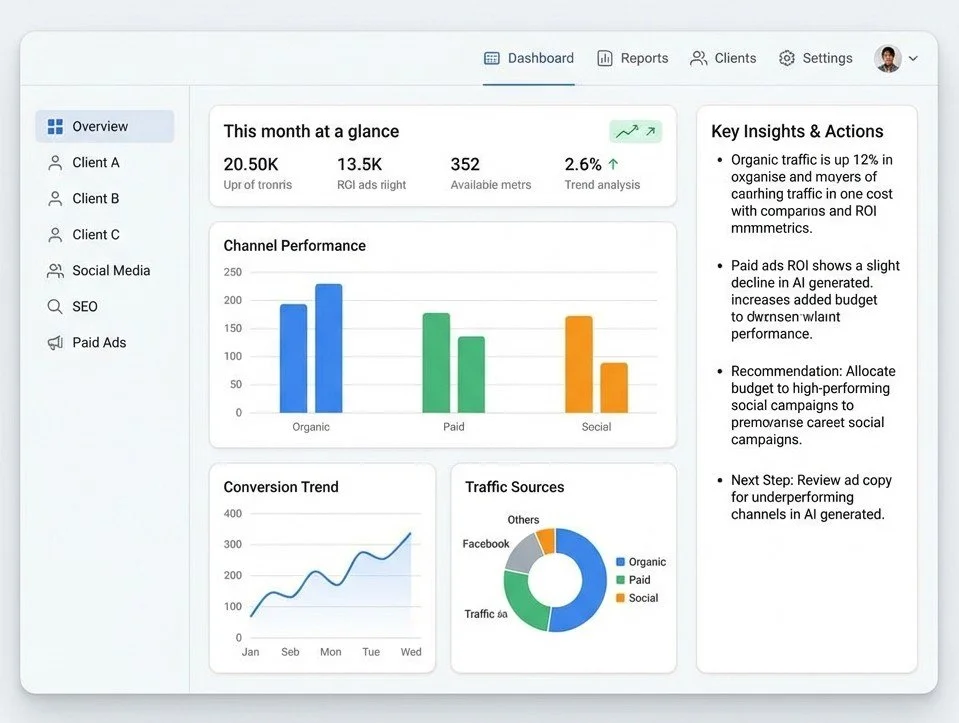 Most marketing reports aren’t providing what you’re actually looking for.