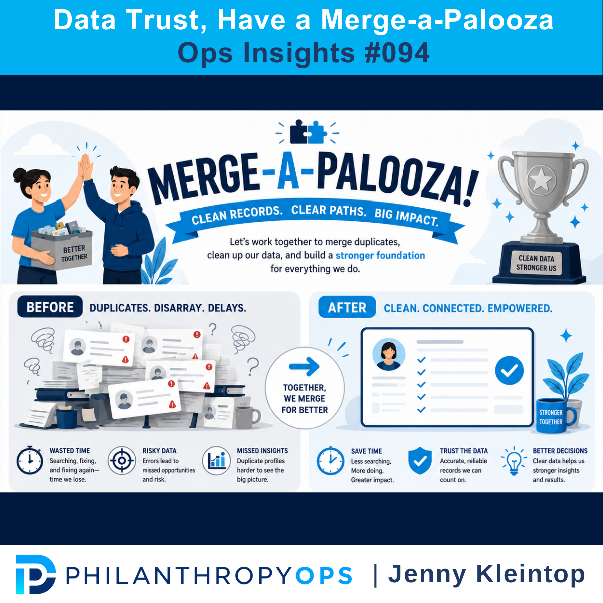 Ops Insights #094 - Data Trust, Have a Merge-a-Palooza
