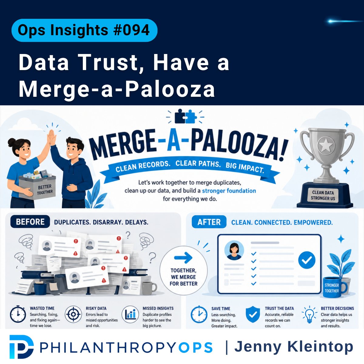 Ops Insights #094 - Data Trust, Have a Merge-a-Palooza