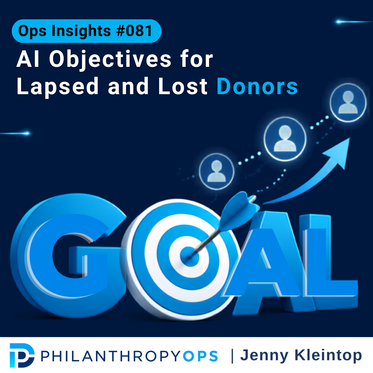 Ops Insights #081 AI Objectives for Lapsed and Lost Donors