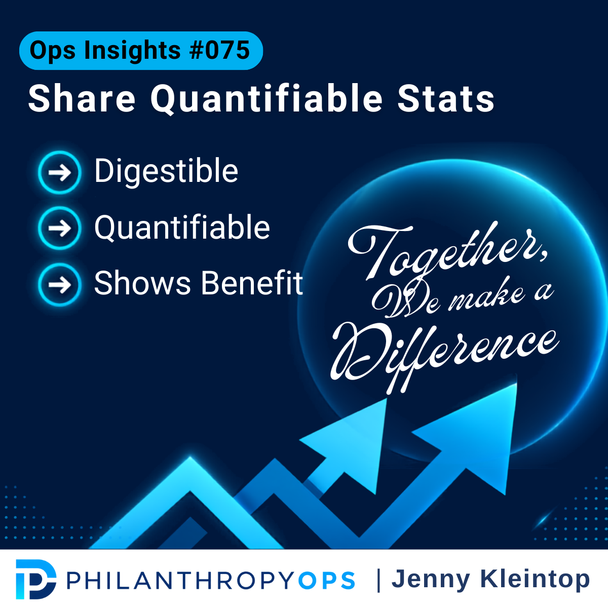 Ops Insights #075 - Share Quantifiable Ops Wins