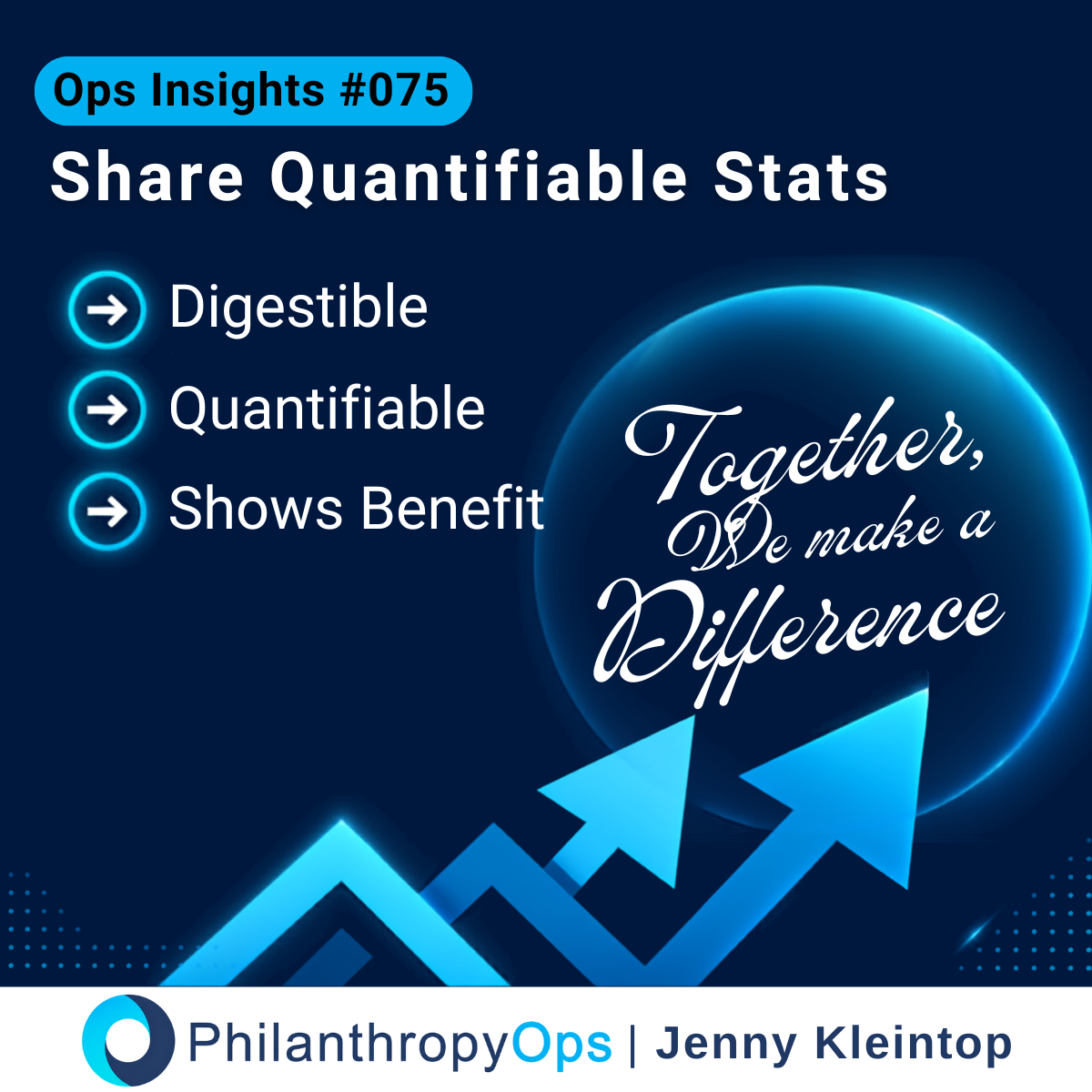 Ops Insights #075 - Share Quantifiable Ops Wins
