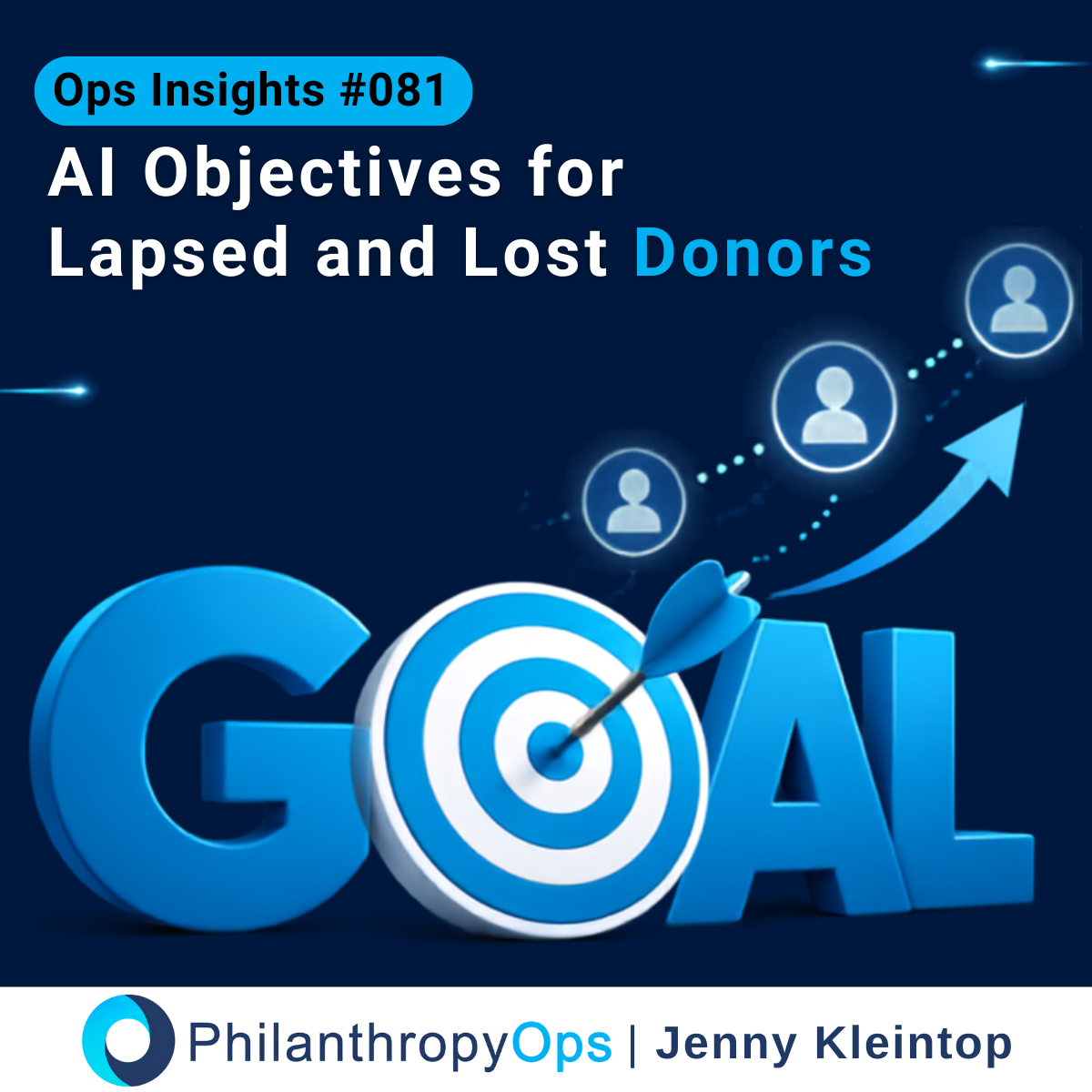 Ops Insights #081 AI Objectives for Lapsed and Lost Donors