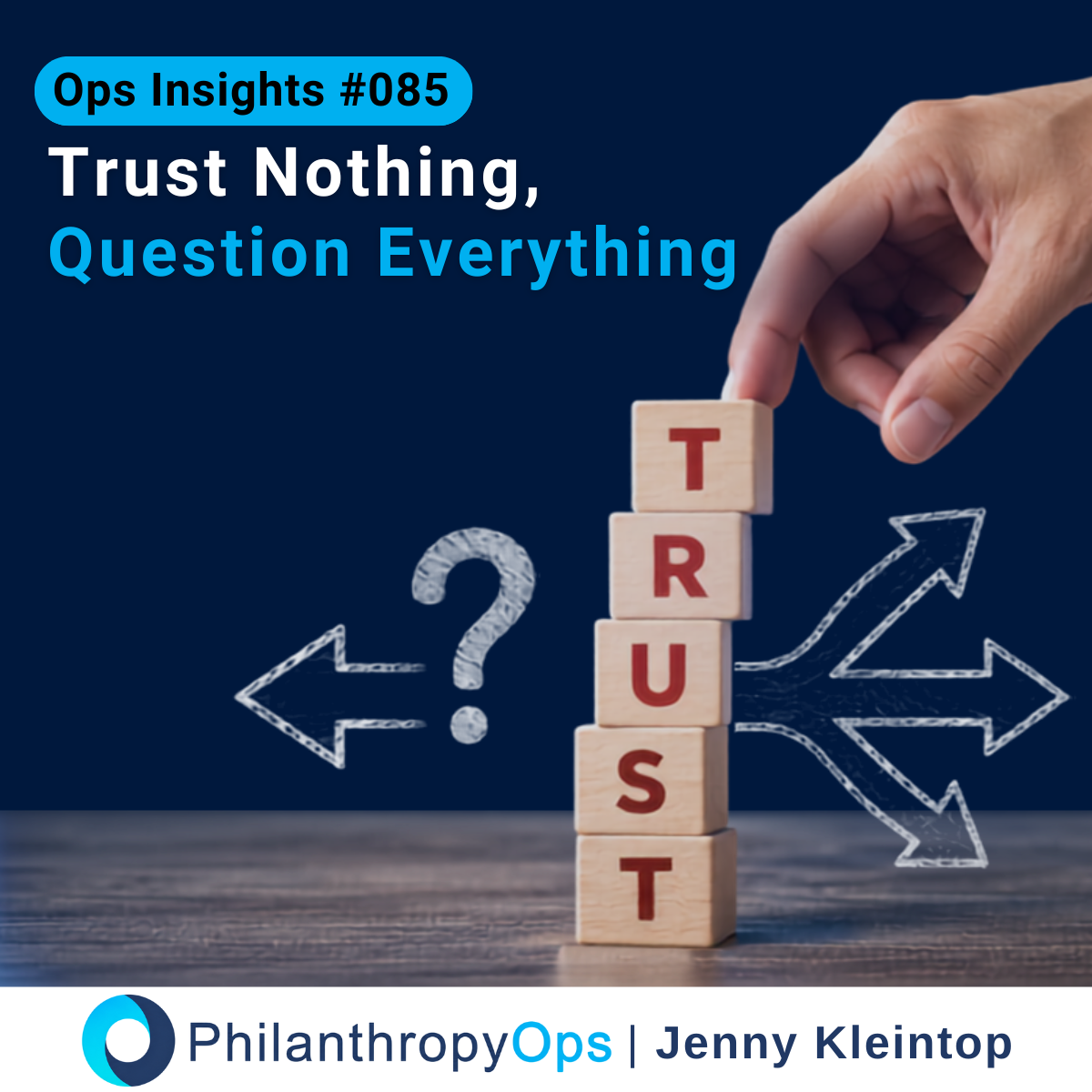 Ops Insights #085 Trust Nothing, Question Everything