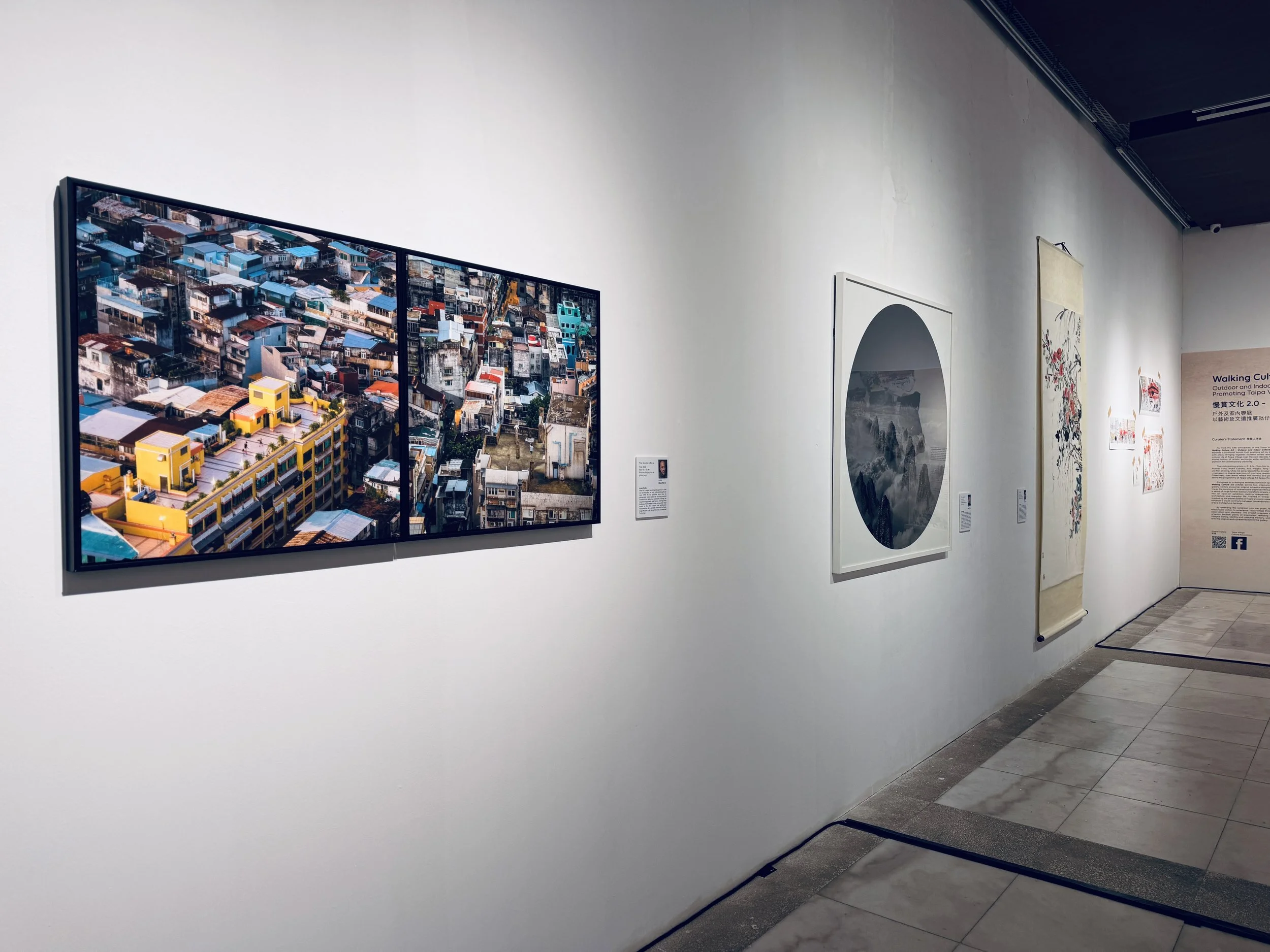 Art gallery venue layout curated for private exhibition, corporate art reception and gallery‑style event in Macau