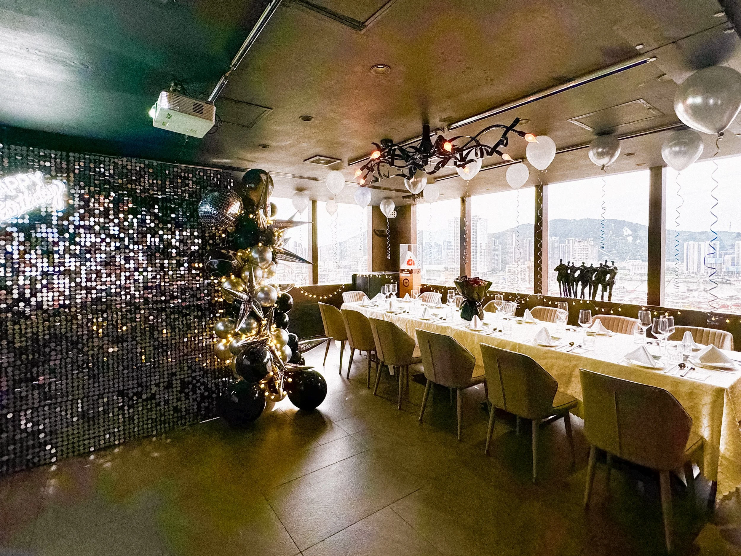Tailor-made birthday party for tourists in Macau, complete one stop event solution with venue arrangement, custom decor and special celebration planning