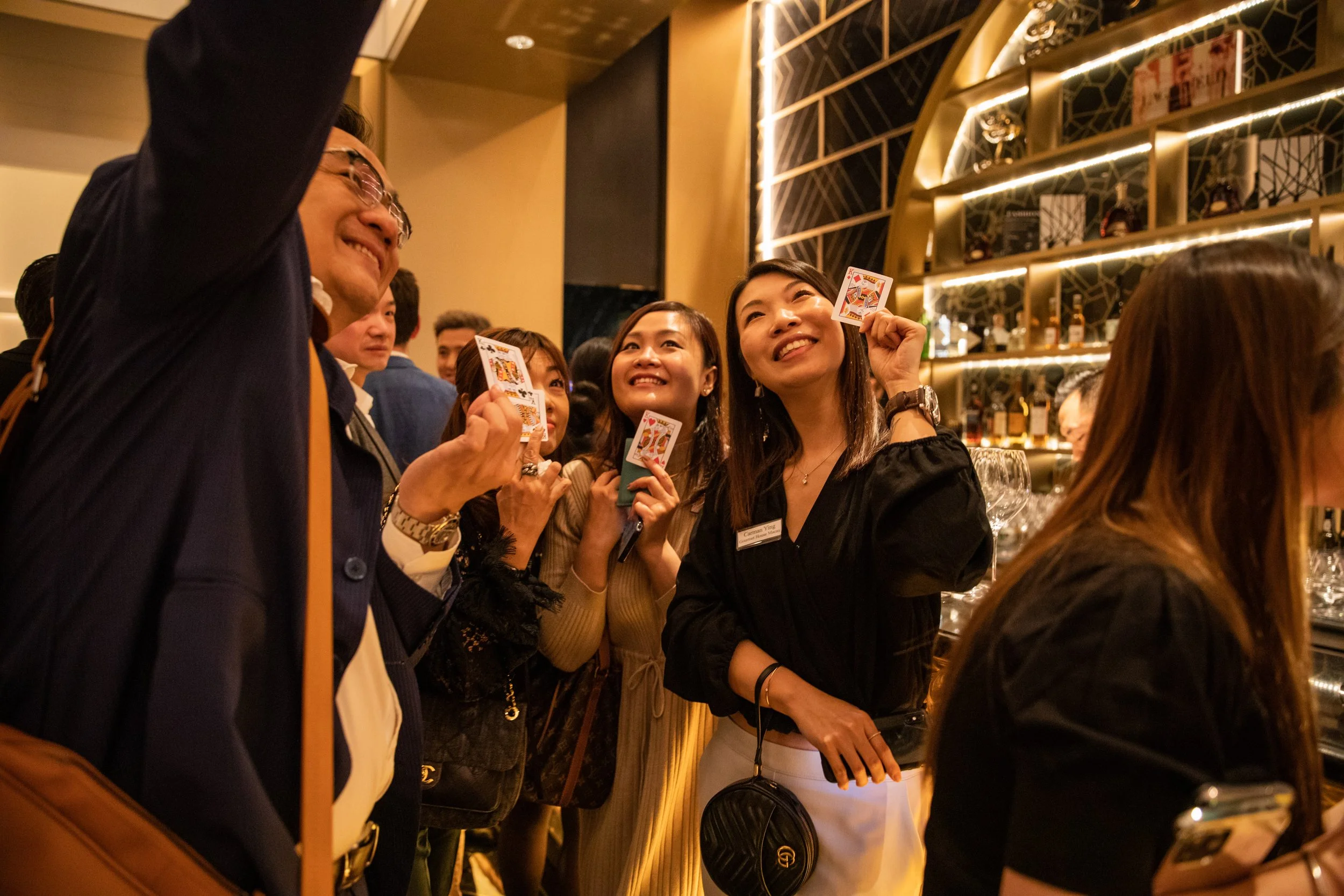 Party Macau hosted and organized Fintech & Blockchain industry networking event for 250 guests, full-event coordination and custom designed ice-breaking interactive games