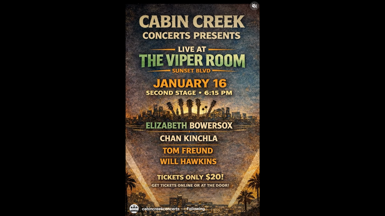 Cabin Creek Concerts Presents