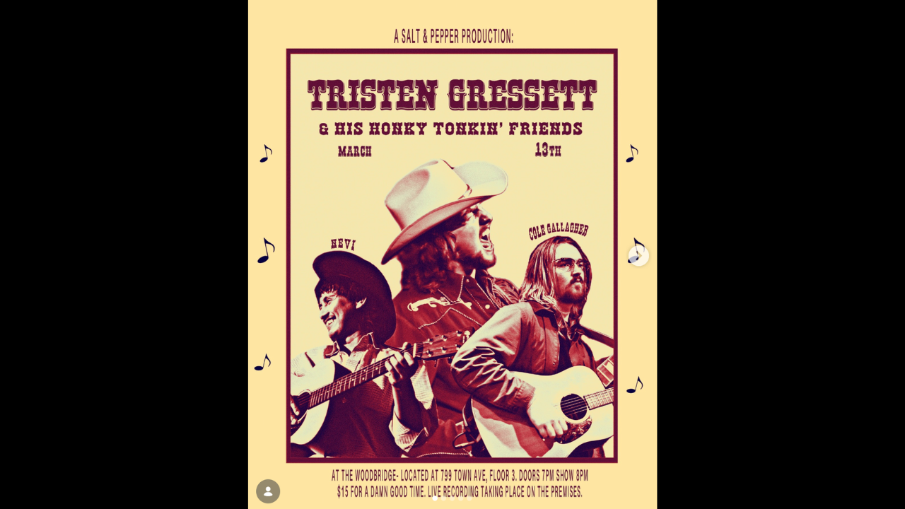 Tristen Gressett & His Honky Tonkin' Friends
